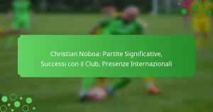 Christian Noboa: Partite Significative, Successi con il Club, Presenze Internazionali