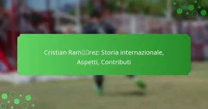 Cristian Ramírez: Storia internazionale, Aspetti, Contributi